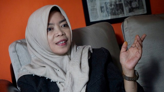 Ketua Harian P2TP2A Sukabumi, Elis Nurbaeti. (Foto: Fanny Kusumawardhani/kumparan)