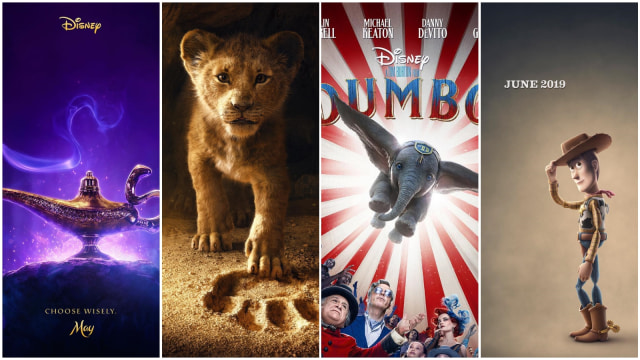 Film-film Disney yang akan tayang di tahun 2019. (Foto: instagram @disney)