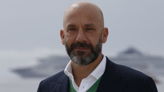Eks penyerang Chelsea dan Juventus, Gianluca Vialli. (Foto: Valery Hache/AFP)