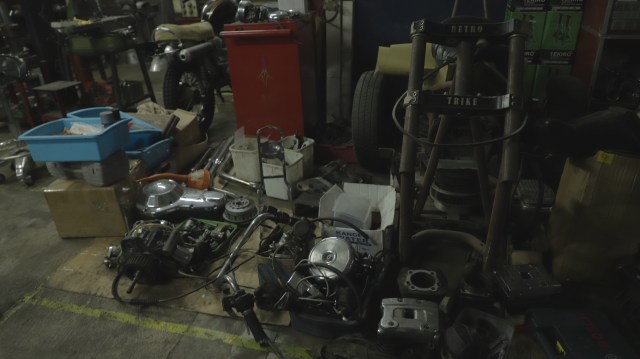 Bengkel Kustom Retro Classic Cycles (Foto: Alfons Yoshio/kumparan)