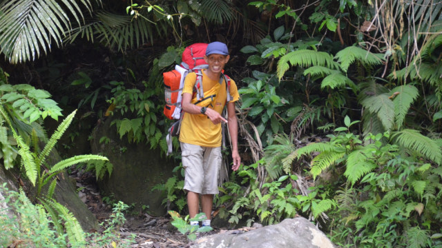 Edukasi untuk masyarakat Polahi di Gorontalo. (Foto: Dok. Sutriyono Pulubuhu)