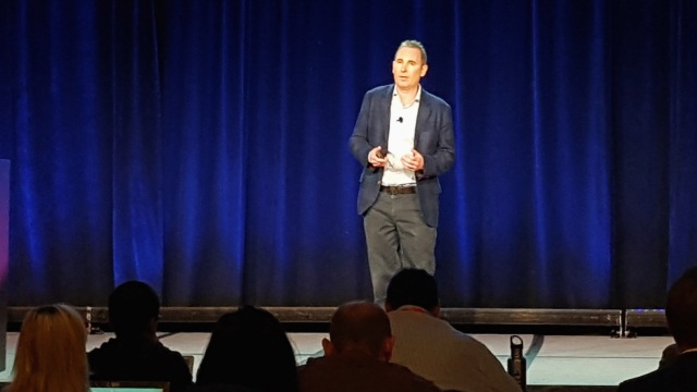 CEO AWS, Andy Jassy. (Foto: Ikhwanul Habibi/kumparan)