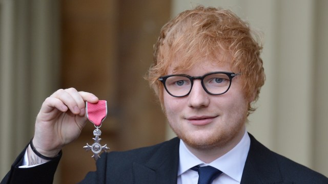 Ed Sheeran. (Foto: AFP/POOL/JOHN STILLWELL)