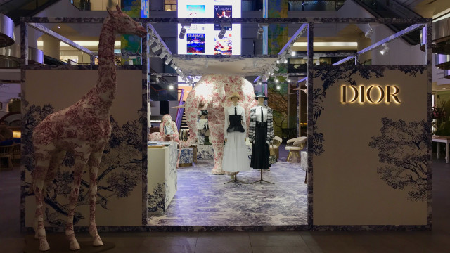 Dior Pop-up Store Plaza Indonesia jadi yang pertama di Asia. (Foto: Dok. Stephanie Elia/kumparan)