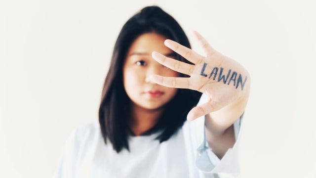 Ilustrasi perlawanan korban pencabulan. (Foto: Aditia Noviansyah/kumparan)