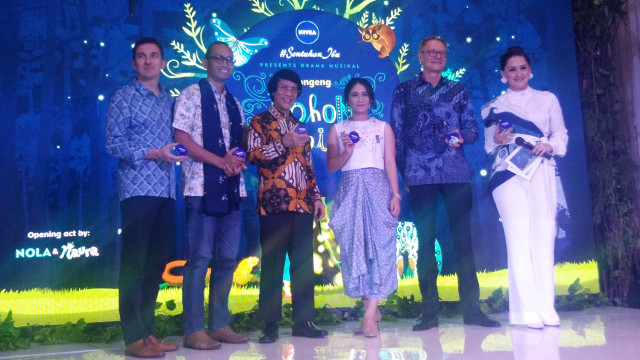 Press Conference Campaign Nivea Sentuhan Ibu, Rabu (28/11). (Foto: Nanda Saputri)