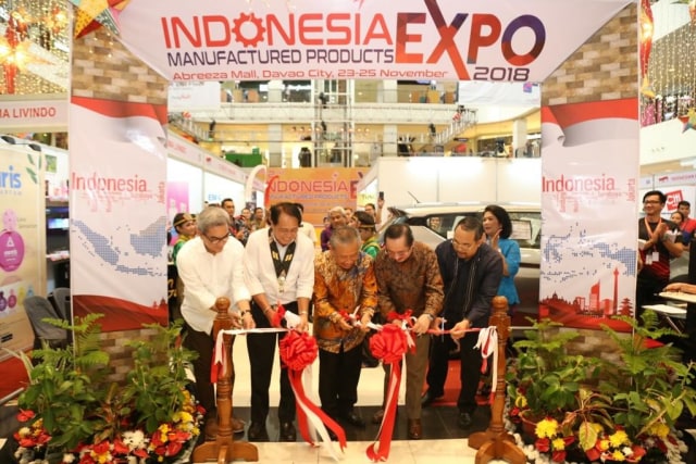 Ribuan Pengunjung Padati The 2nd Indonesia Manufactured Product Expo 2018 di Davao City