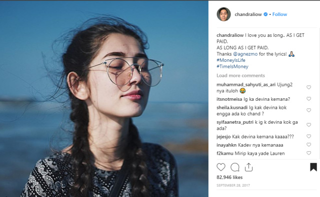 Sudah Putus, Ini 5 Potret Mesra Chandra Liow dengan Devina Aureel (4)
