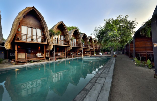 Mola-Mola Resort Gili Air Lombok (Foto: Dok. DHM)