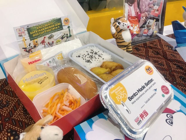 Menu HokBen untuk sejumlah penerbangan Garuda Indonesia. (Foto: Toshiko Potoboda/kumparan)