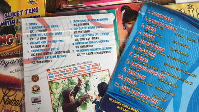 Ilustrasi dvd dangdut koplo. (Foto: Sabar Artiyono/kumparan)