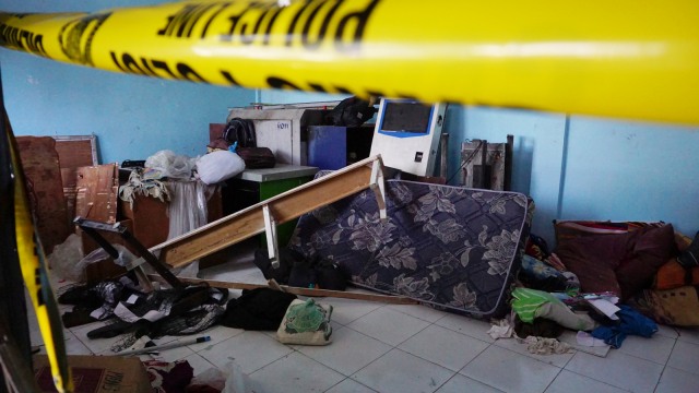 Suasana lapas Lambaro Aceh pascakerusuhan dan kaburnya narapidana. (Foto: Zuhri/kumparan)