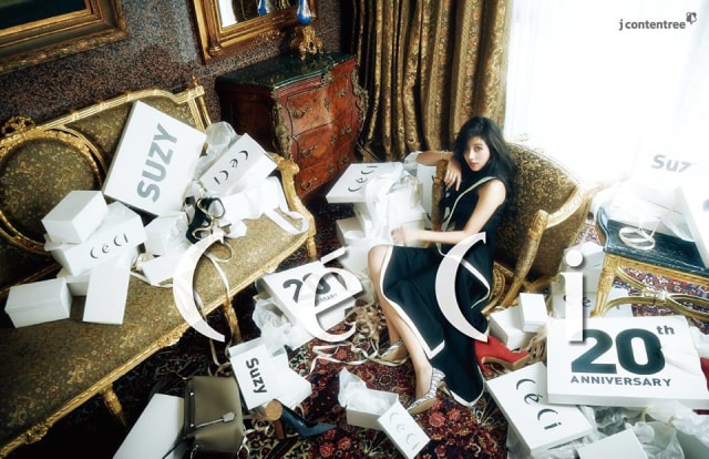 Idola sekaligus aktris Korea Selatan, Bae Suzy. (Foto: CeCi)