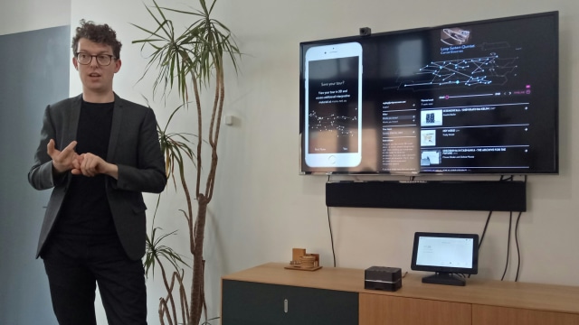 Nic Whyte, Delivery Director & Co-Founder Art Processors, tech startup berbasis di Melbourne dengan spesialisasi merancang desain imersif untuk museum. Foto: Anggi Kusumadewi/kumparan