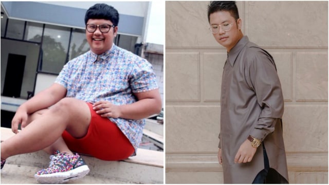 Intip 7 Transformasi Ricky Cuaca dari Gemuk hingga Kurus