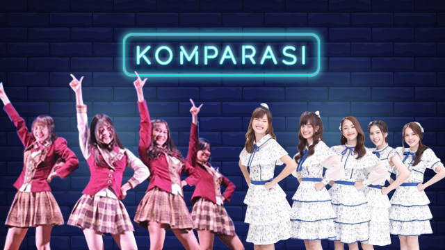 Komparasi JKT48 dan BNK48 (Foto: Infografik Nunki Lasmaria Pangaribuan/kumparan)