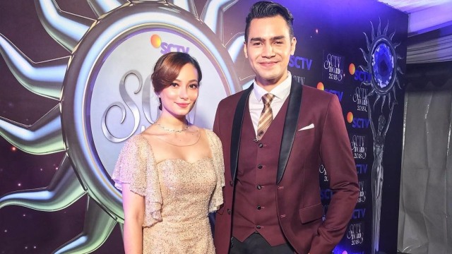 Asmirandah dan suami. (Foto: Instagram @asmirandah89)