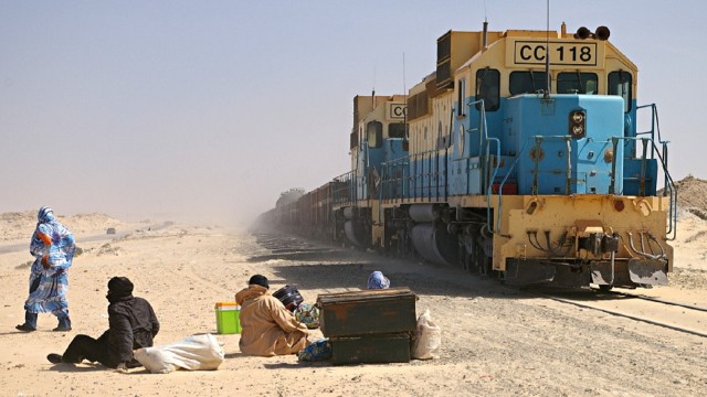 Perjalanan Kolosal Kereta Mauritania