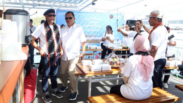 Rooftop Area di KMP Komodo. (Foto: Helinsa Rasputri/kumparan)