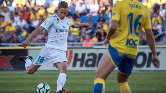 Marcos Llorente, bintang baru Real Madrid. (Foto: DESIREE MARTIN / AFP)