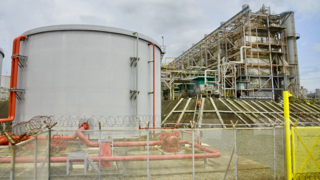 Kilang LNG Badak di Bontang, Kalimantan Timur. (Foto: Dok. ESDM)