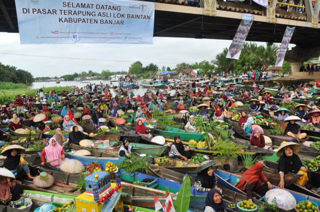 Foto: Festival Pasar Terapung Lok Baintan 2018 (4)
