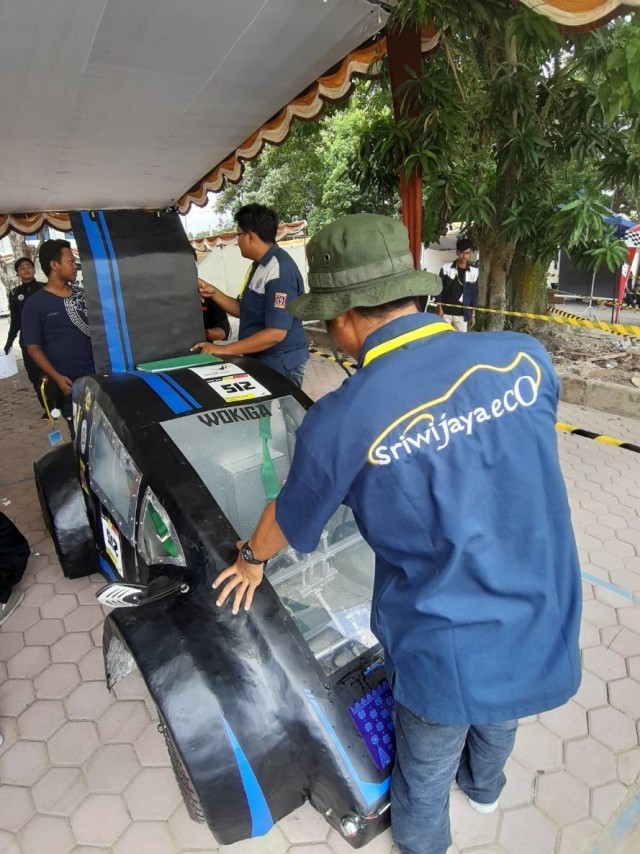 Mobil Hemat Energi dari Universitas Sriwijaya (Foto: Dok. Pribadi Muhammad Alfonso)