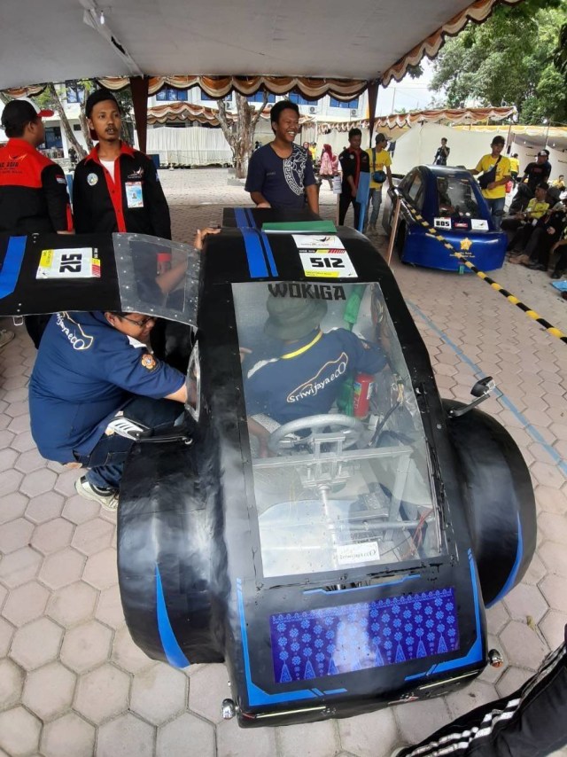 Mobil Hemat Energi dari Universitas Sriwijaya (Foto: Dok. Pribadi Muhammad Alfonso)
