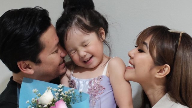 Gading Marten, Gempita dan Gisella Anastasia. (Foto: Instagram/@gisel_la)