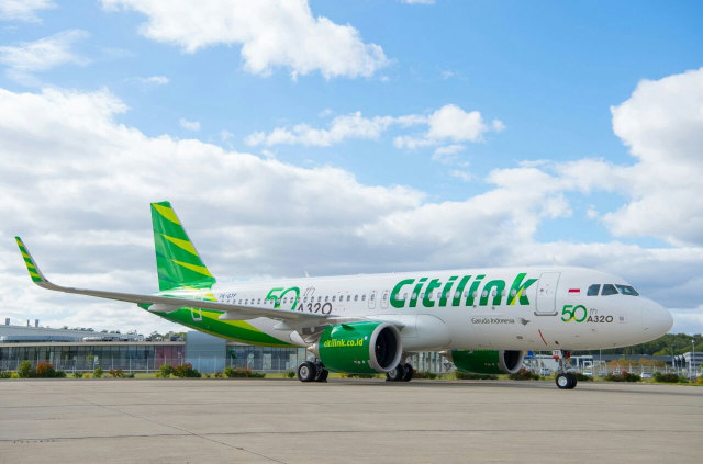 Maskapai Berbiaya Hemat, Citilink (Foto: Humas Citilink)