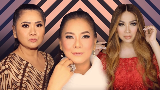 Penyanyi Wanita Berusia 50-an yang Masih Aktif Nyanyi (Foto: Infografik: Nunki Lasmaria Pangaribuan.)