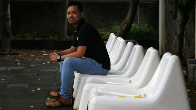 Agen Pemain Sepak Bola, Gabriel Budi Liminto. (Foto: Aditia Noviansyah/kumparan)