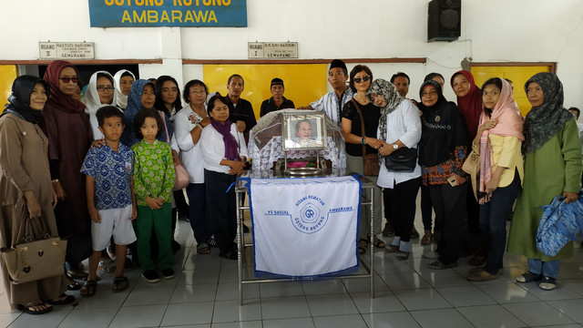 Suasana di Krematorium Yayasan Sosial Gotong Royong Ambarawa, Jawa Tengah tempat NH Dini dikremasi. (Foto: Afiati Tsalitsati/kumparan)
