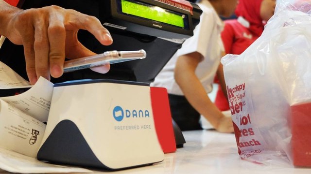 Aplikasi e-Money Dana. (Foto: Dana via Facebook)