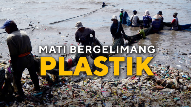 Spesial Konten Mati Bergelimang Plastik (Foto: REUTERS/Dave Kaup)