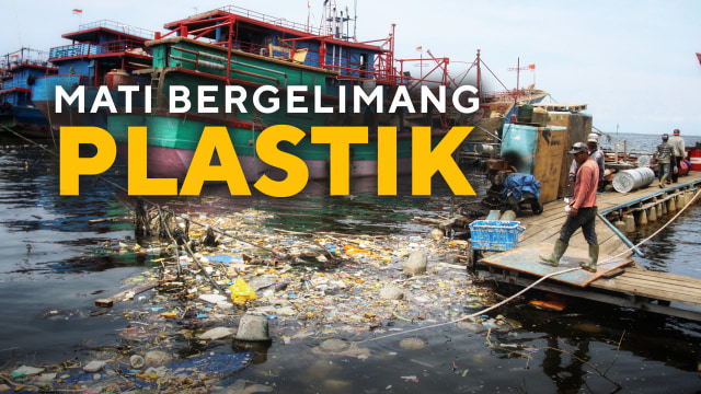 Spesial Konten Mati Bergelimang Plastik (Foto: REUTERS/Dave Kaup)