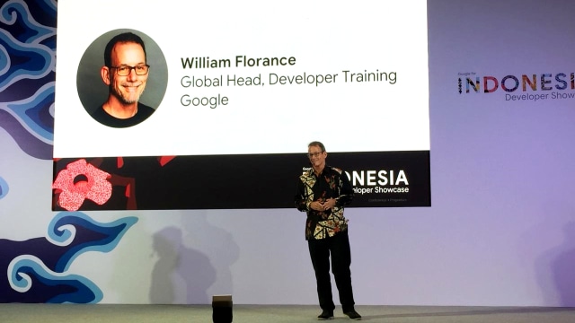 William Florence, Global Head, Developer Training Google. (Foto: Zahrina Yustisia Noorputeri/kumparan)