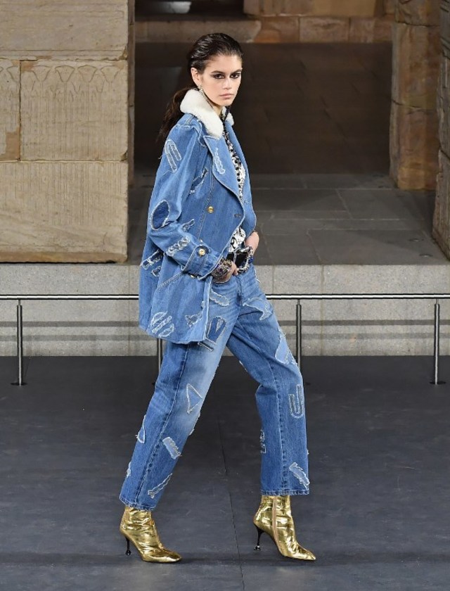 Kaia Gerber. (Foto: Angela Weiss/ AFP)