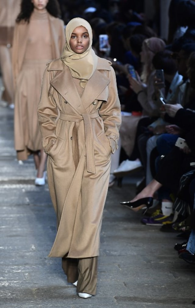 Halima Aden. (Foto: Miguel Medina/ AFP)