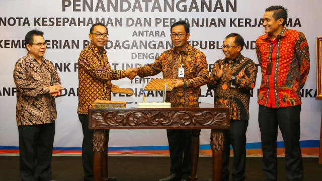 MoU BRI dan Kemendah. (Foto: Dokumentasi BRI)