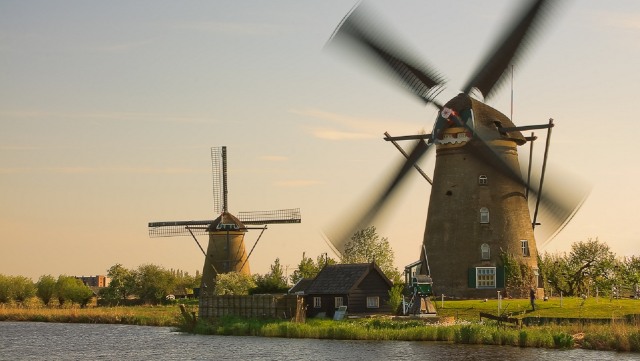 Kinderdijk, Sisa-sisa Kincir Angin Belanda
