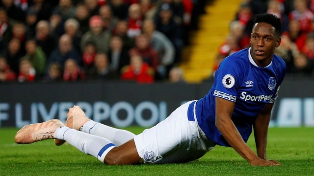 Mina di laga Liverpool lawan Everton. Foto: REUTERS/Phil Noble