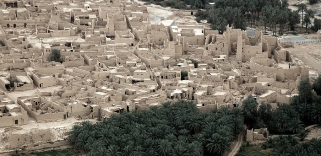Bangunan yang berjejer di Ad Diriyah, Arab Saudi. (Foto: Saudi Commission for Tourism and National Heritage)