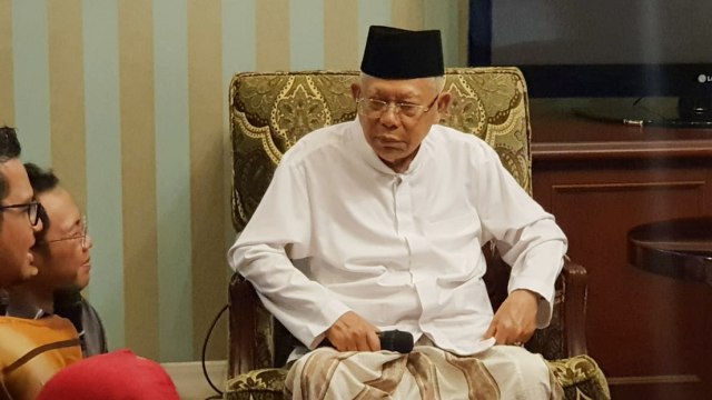 Cawapres Prof. Dr. K. H. Ma'ruf Amin. (Foto: Fadjar Hadi/kumparan)