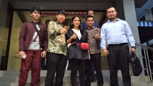 Five Vi dan Hendry Indraguna di PMJ. (Foto: Ainul Qalbi/kumparan)