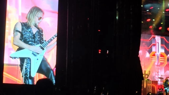 Konser Judast Priest di Jakarta  Alianz Ecopark, Ancol  (Foto: Giovanni/kumparan)