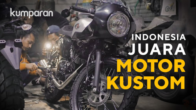 Potret Pekerja Motor Kustom: Dianggap Tukang Ketimbang Seniman  (Foto: dok. Katros Garage)
