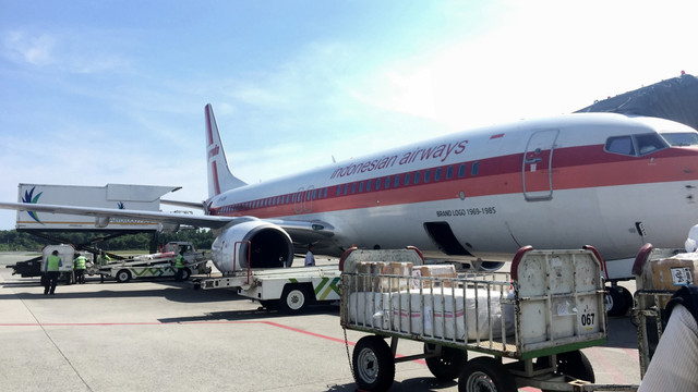Livery Garuda Indonesia Tahun 1969 - 1985 (Foto: Bella Cynthia / kumparan)