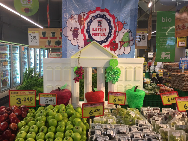 US Fruits Festival 2018 (Foto: Kartika Pamujiningtyas/kumparan)