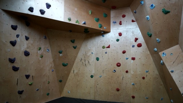 Wall climbing di satu sudut kantor Canva di Sydney, Australia. (Foto: Dok. Istimewa)